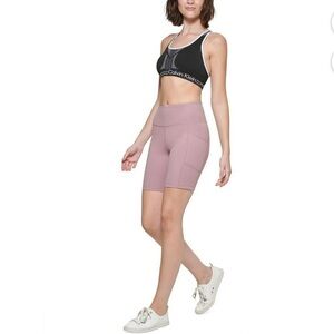 NWT purple Calvin Klein biker shorts